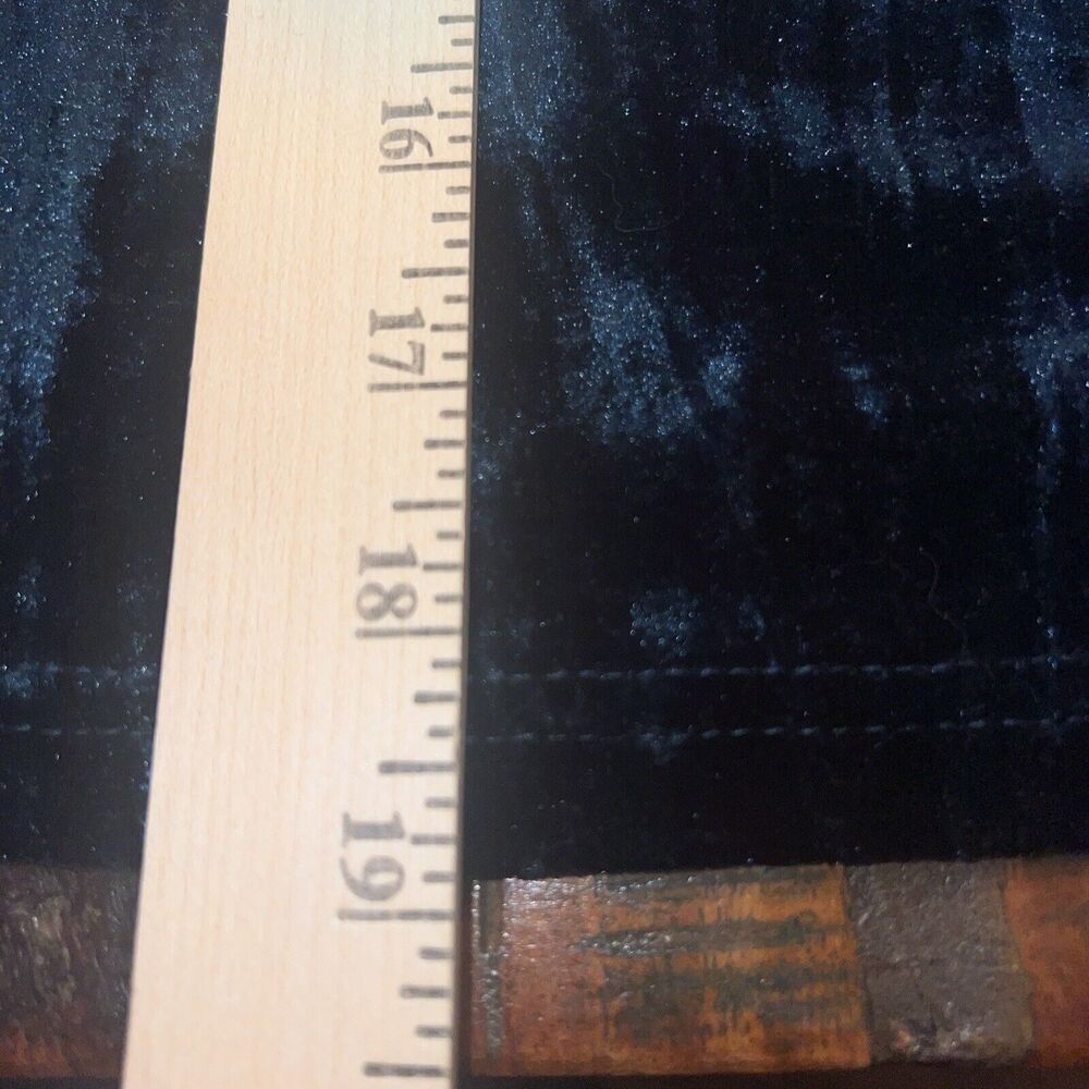 Women’s Rachel Zoe Emerald Velvet Blouse Crystal Embellished Straps Size Large - Picture 11 of 14